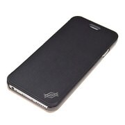 XI6ASJ001 [iPhone 6用ケース 手帳・ブックタイプ 横型 3Dパターンカバー X-doria Smart Jacket ブラック]