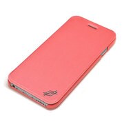 XI6ASJ003 [iPhone 6用ケース 手帳・ブックタイプ 横型 3Dパターンカバー X-doria Smart Jacket ピンク]