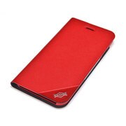 XI6ADF003 [iPhone 6用ケース 薄型手帳・ブックタイプ 横型 スタンドカバー X-doria Dash Folio One レッド]