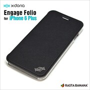 XI6BEF001 [iPhone 6 Plus用ケース 手帳・ブックタイプ 横型 コンビネーションカバー X-doria Engage Folio ブラック]