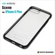 XI6BSC001 [iPhone 6 Plus/6s Plus用ケース ハード X-doria Scene ブラック]