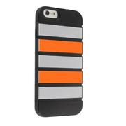 ALMI6SV-OR [iPhone 6/6s専用 ウレタン&アルミケース Alumor シルバー/オレンジ]