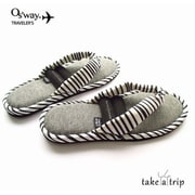 OS4024 [TAKE A TRIP スリッパ Lサイズ 炭竹]