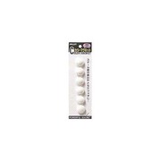 カラーマグネット 普及品タイプ ホワイト WBGC-20-6P-W