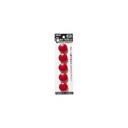 カラーマグネット 普及品タイプ レッド WBGC-30-5P-R
