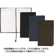 とじ手帳 厚型 ブラック テト-424-B
