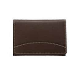 TRENDER LEATHER（トレンダーレザー） 名刺入 ダークブラウン TLPN-05-DBN