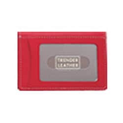 TRENDER LEATHER（トレンダーレザー） パス入ダブル 二つ折り型 窓2面 レッド TLPP-05W-R