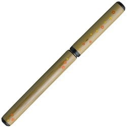 天然竹筆ペン 小花 桐箱 AK3200MK-49