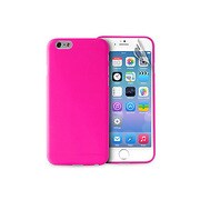 IPC64703PNK [iPhone 6極薄0.3ミリ ウルトラスリムカバー 液晶保護フィルム付 シリコンケース ピンク]