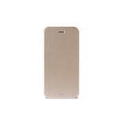 IPC647BOOKCCRYGOLD [iPhone 6エコレザーカバー カード収納ポケット付 フリップケース ゴールド]