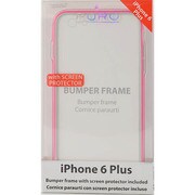 IPC655BUMPERPNK [iPhone 6 Plus 5.5インチ BUMPER COVER LIGHT PINK w/screen protector]