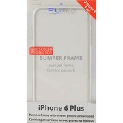 IPC655BUMPERWHI [iPhone 6 Plus 5.5インチ BUMPER COVER GREY/WHITE w/screen protector]