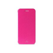 IPC647BOOKMPNK [iPhone 6エコレザーケース ミラー付 フリップケース TRANSP. BACK ピンク]