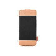 MKCRUFCIP6FBKML [iPhone 6専用 フリップケース Cru Series Premium Leather Case Jacka Black ブラック]