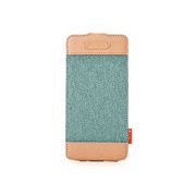MKCRUFCIP6FLGNML [iPhone 6専用 フリップケース Cru Series Premium Leather Case Jacka Light Green ライトグリーン]