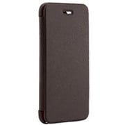 BSIP14CLSBR [iPhone 6 4.7インチ用 ヨコ開きスリムレザーフラップケース ICカード対応モデル 液晶保護フィルム付 ブラウン]