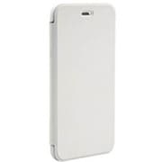 BSIP14LCLSWH [iPhone 6 Plus 5.5インチ用 ヨコ開きスリムレザーフラップケース ICカード対応モデル 液晶保護フィルム付 ホワイト]