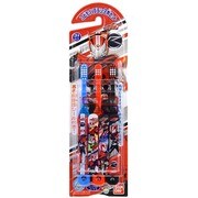 仮面ライダードライブ こどもハブラシ 3本セット [お名前保護シール デザインシール付き]