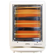 遠赤外線電気ストーブ 900W/600W/300W 転倒時電源OFF 首振り機能付 DEH-A904WH