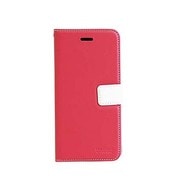 SOLOZEN Hit HPK×WH [iPhone 6/6sケース ダイアリーケース ホットピンク×ホワイト]