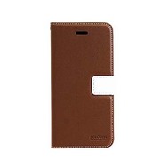 SOLOZEN Hit DBR×WH [iPhone 6/6sケース ダイアリーケース ダークブラウン×ホワイト]