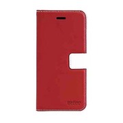 SOLOZEN Hit [iPhone 6 Plus/6s Plus用ダイアリーケース ワイン×ホワイト]