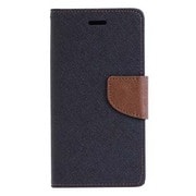 Mercury ダイアリーケース BK×BR [iPhone 6/6s用ケース 手帳型 ブラック×ブラウン]