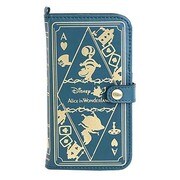 ディズニーキャラクター Old Book Case 手帳型ケース アリス モスグリーン [iPhone 6/6s専用 アリス モスグリーン]