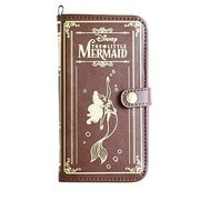 ディズニーキャラクター Old Book Case 手帳型ケース リトル マーメイド アリエル [iPhone 6/6s専用 リトル マーメイド アリエル]