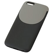TD-2011-009 [iPhone 6/6s 4.7インチ用 ソフトケース 2トーンスタイル ブラック×グレー]