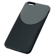 TD-2015-009 [iPhone 6 Plus/6s Plus 5.5インチ用 ソフトケース 2トーンスタイル ブラック×グレー]