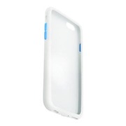 RK-SCA11C [iPhone 6/6s Silicone Case クリア＋シアン]
