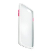 RK-SCA11L [iPhone 6/6s Silicone Case クリア＋ピンク]