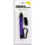 3WAYストラップ ブルー [3WAY落下防止ストラップ]