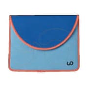 SHAN ENVELOPE SLEEVE ライトブルー/ブルー LW-1003SA