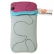LW-001HY [HYOGO CELL PHONE SLEEVE グレー/ダークピンク]