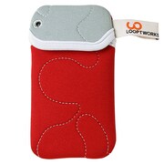 LW-002HY [HYOGO CELL PHONE SLEEVE レッド/ライトグレー]