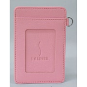 iCLEVER パスケース ピンク SY-IC003-15