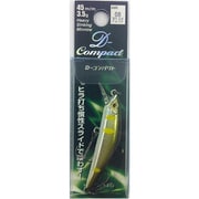 210520 [D-コンパクト 45mm 3.5g ヘビーシンキング 固定式タングステンウェイト内蔵 アユ箔]