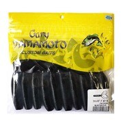 103365 [ゲーリーヤマモト ファットダブルテール 110mm 15g 10本入 ブラック（ソリッド）]
