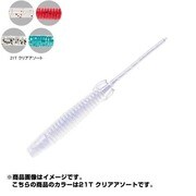 761491 [SW-015K ソアレ アジフライ 1.5インチ 21T クリアアソート 8本入]
