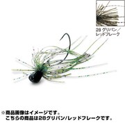 781568 [PDL ベイトフィネスジグ3.5g-28グリパン/レッドフレーク]