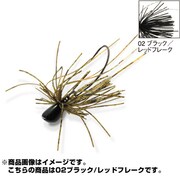 820243 [PDLベイトフィネスジグハイパー 14g-02 ブラック/レッド]