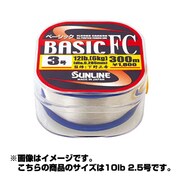 521791 [ベーシック FC 300m 10LB 2.5号 ナチュラルクリア]