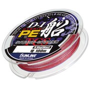 517350 [D-1 ハイブリッド PE船 100m 2.5号 ブルー＆オレンジ＆グリーン＆パープル＆レッド]