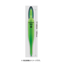 190252 [YF-8624 緑色ラバートップミニウキ 5号]