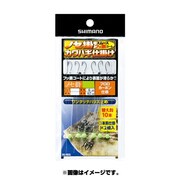 710932 [RG-KB3L ノセ掛カワハギ仕掛け 糸付鈎10本セット 鈎9号 ハリス3号]