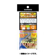 710949 [RG-KB4L ノセ掛カワハギ仕掛け 集寄ビーズタイプ 糸付鈎10本セット 鈎7号 ハリス2号]