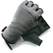 141958 [24401-1 HALF FINGER GLOVES Grey Lサイズ]